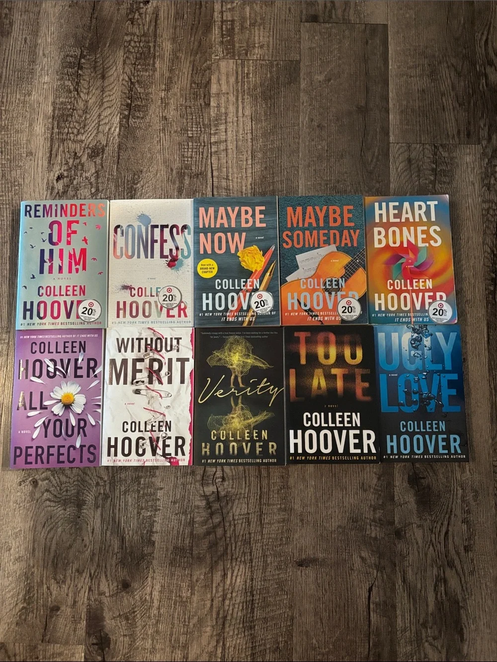Colleen Hoover Book - 10 Titles